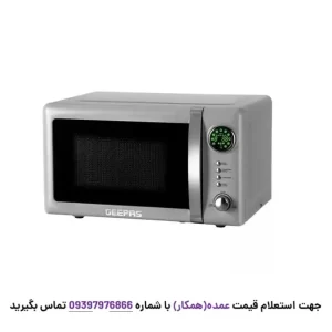 مایکروویو 20 لیتری جیپاس مدل GMO34061UK-GR از نمای جلو