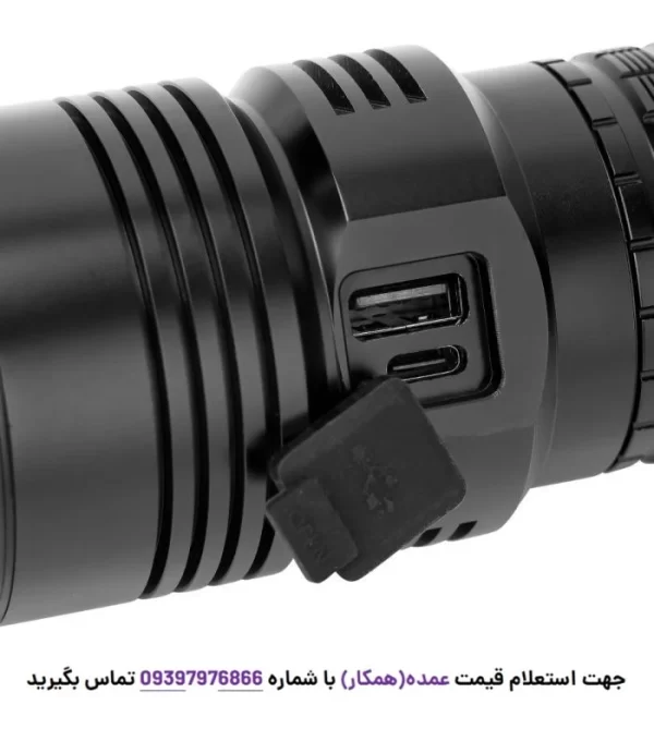 چراغ قوه جیپاس مدل GFL51044 از زاویه دیگر