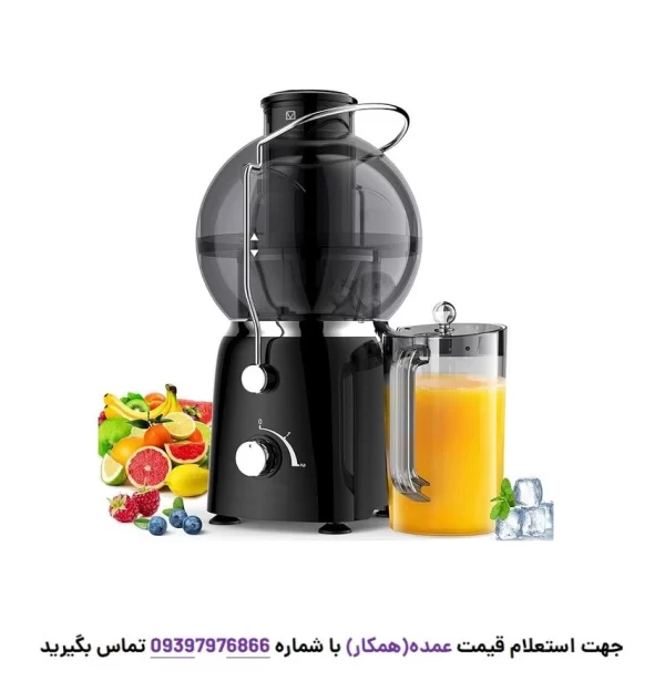 آبمیوه گیری تک کاره مایر مدل MR-270 از نمای جلو