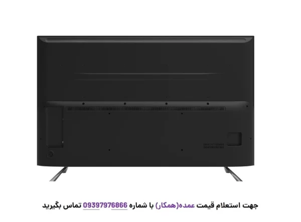 تصویر زاویه‌ای تلویزیون 50 اینچ ایوولی مدل EV350QA.