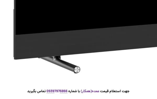 نمای جانبی تلویزیون 65 اینچ ایوولی مدل EV355QOS.