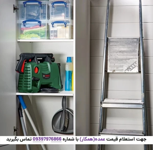 نمای جانبی کارواش بوش مدل Easy Aquatak 110.