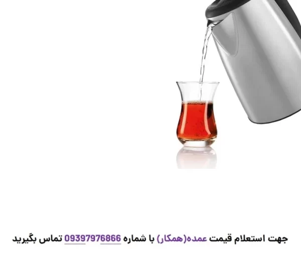 تصویر چای ساز بوش مدل TTA5603 از زاویه کناری.